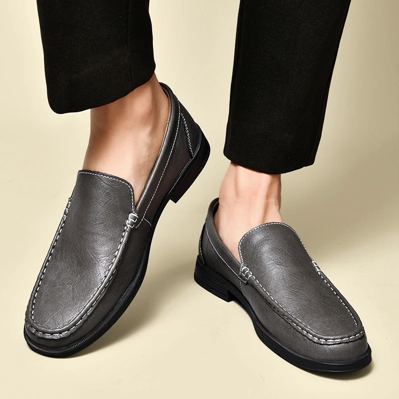 Herre Loafer med Smalt Design