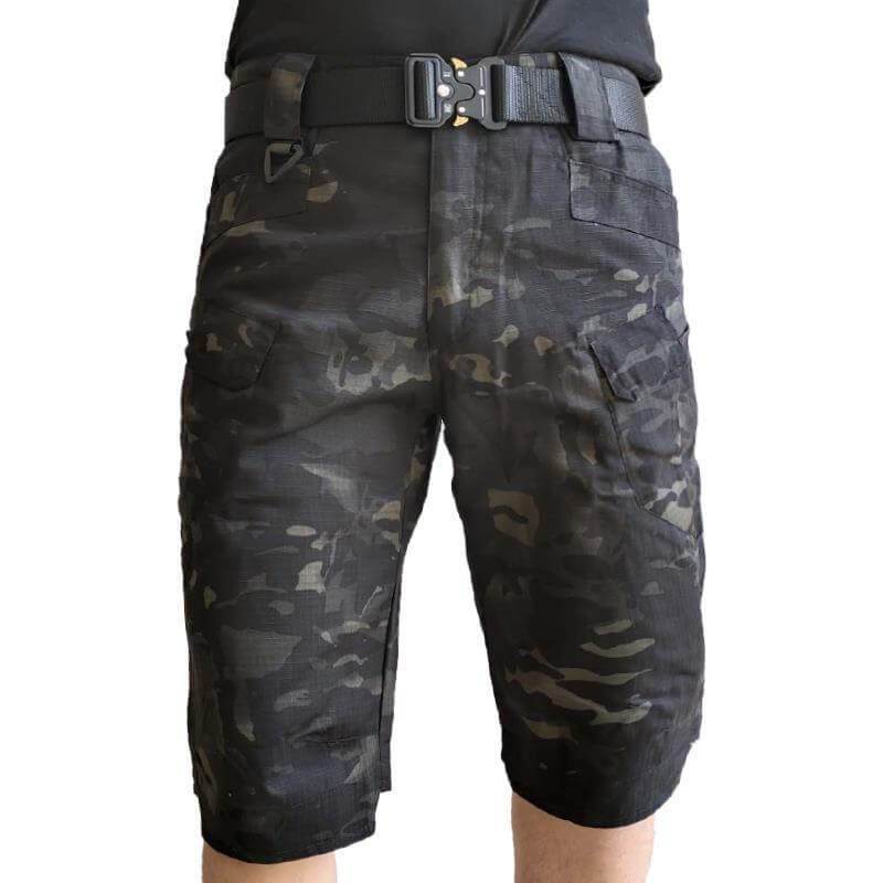 Herrens Funktionella Taktiska Shorts med Flera Fickor 6