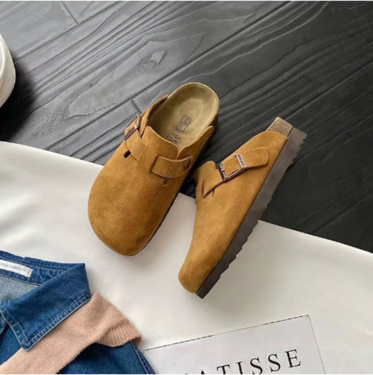 Herr Slip-On Skor | Enfärgade