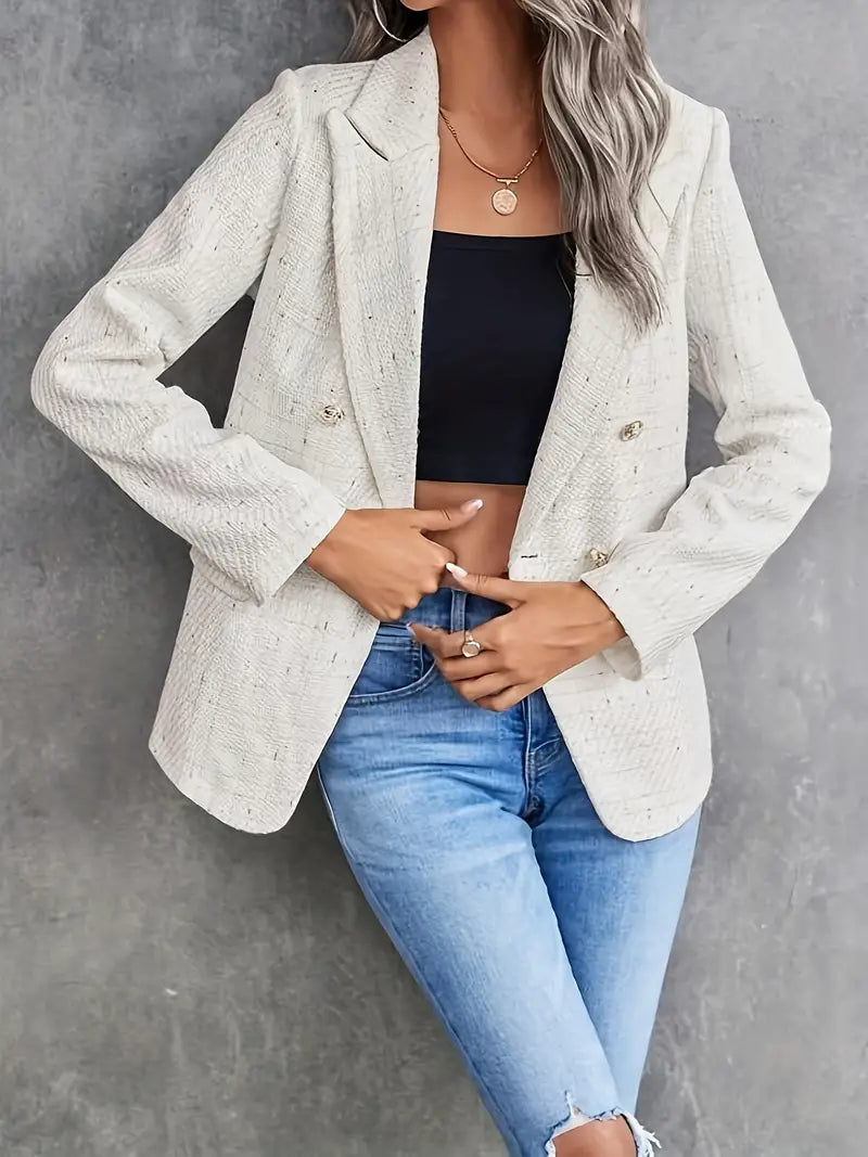 Kvinna Skräddarsydd Blazer med Tweeddesign 2