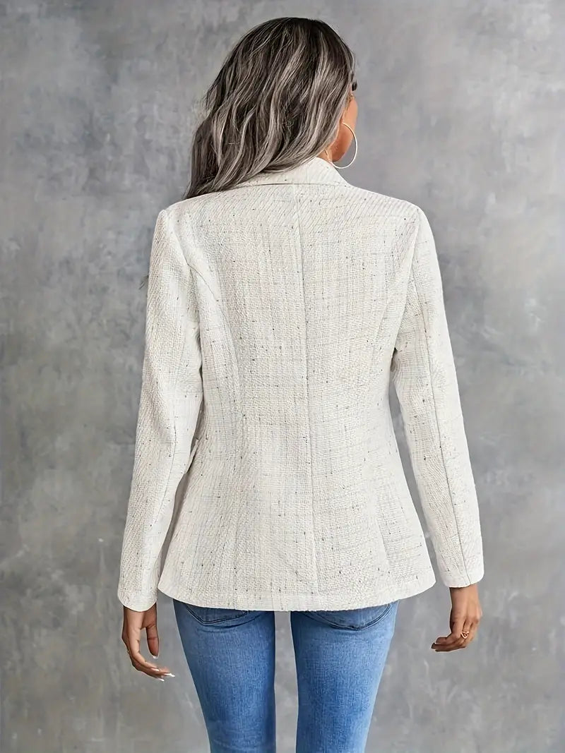 Kvinna Skräddarsydd Blazer med Tweeddesign 3