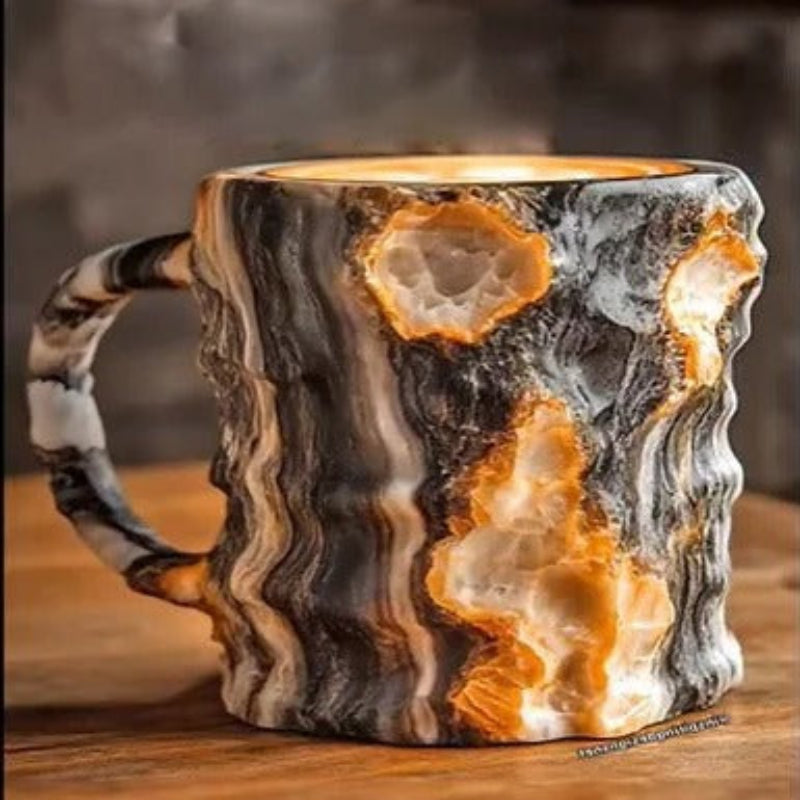 Kaffemugg med Imitation Crystal