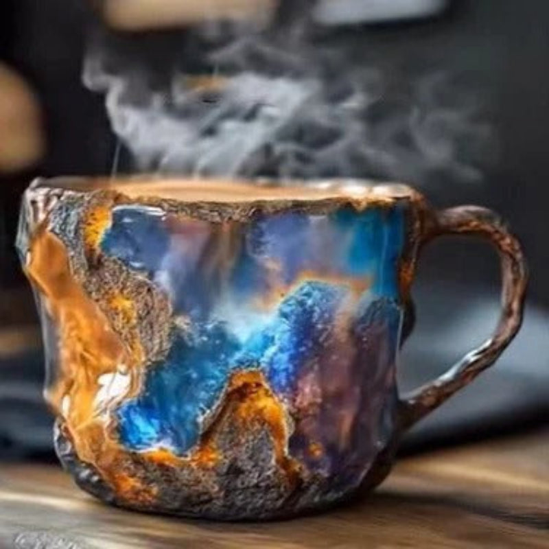 Kaffemugg med Imitation Crystal