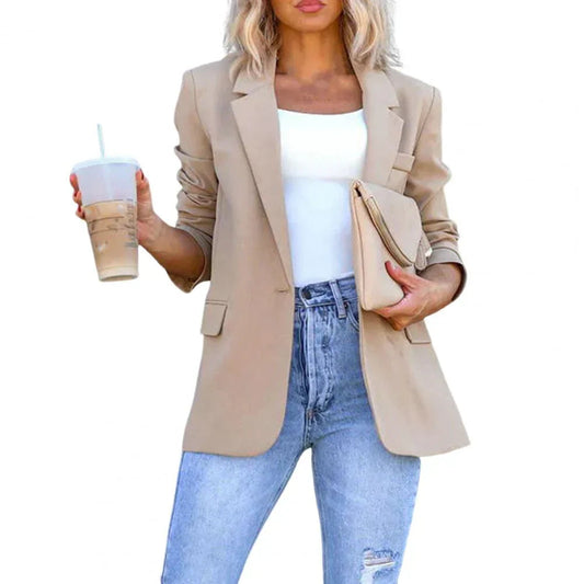 Dam Blazer | Krage i Reversstil