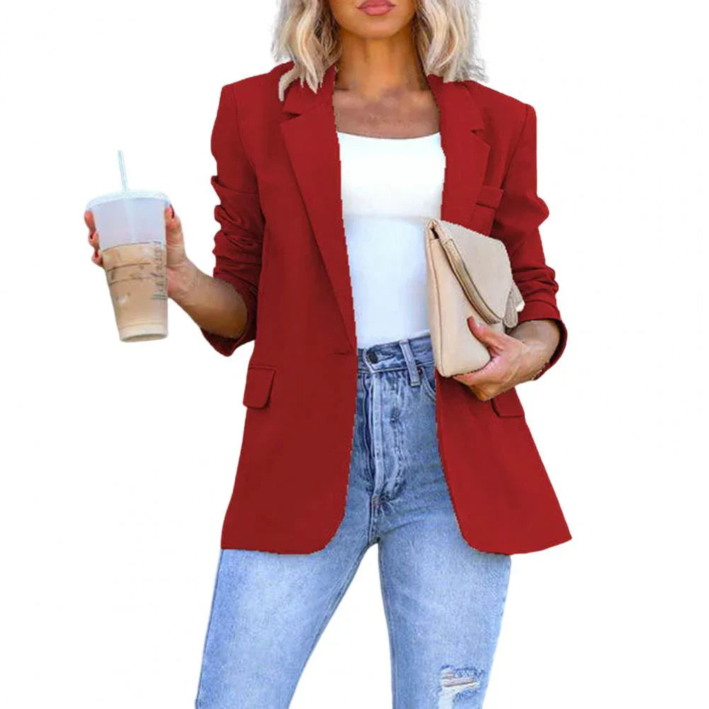 Dam Blazer | Krage i Reversstil