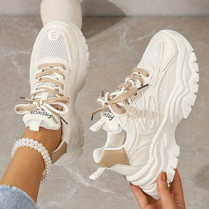 Dam Sneakers med Dubbel Spets