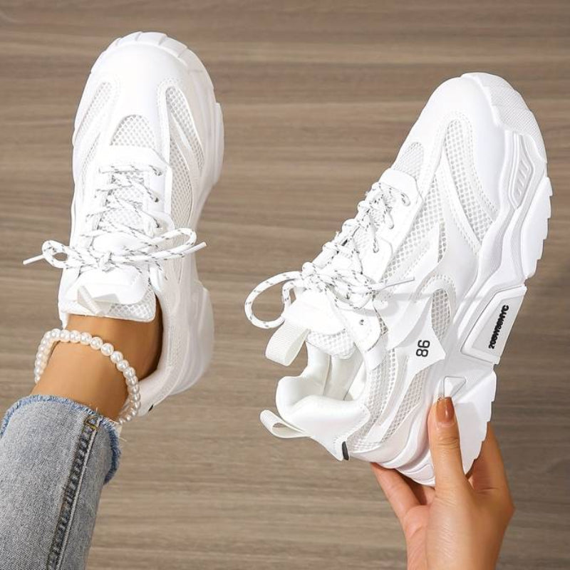 Dam Sneakers med Snörning