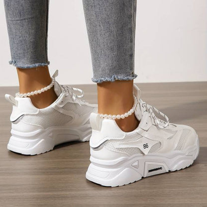 Dam Sneakers med Snörning