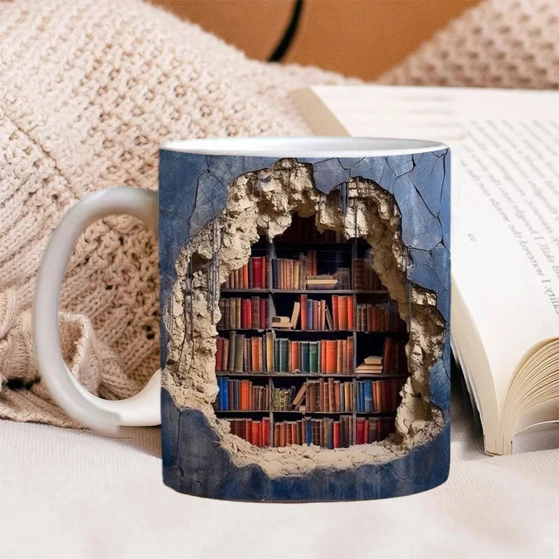 3D Bokhyllmugg