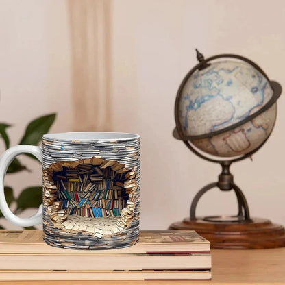 3D Bokhyllmugg