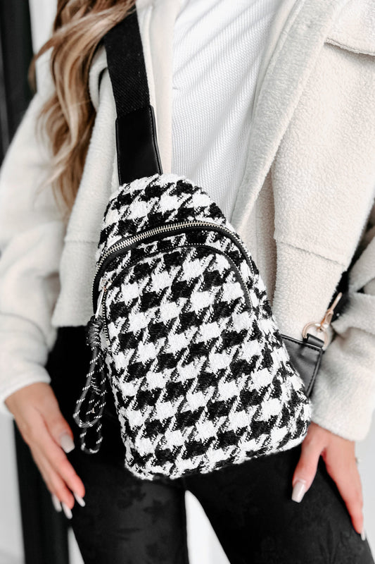 Dam Elegant Crossbody väskamed Justerbar Axelrem och Två Fack