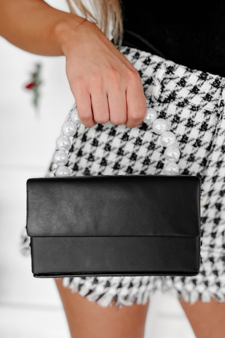 Kvinnors Elegant Faux Läder Boxväska med Avtagbar Kedja