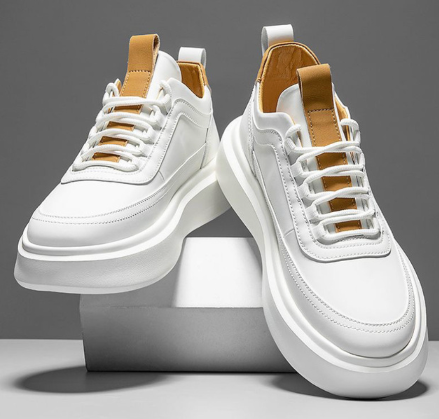 Herre Komfortable Sneakers med Allsidig Design