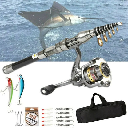 Teleskopisk Fiskespö