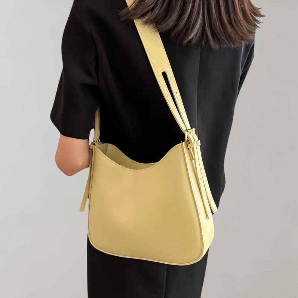 Variant image for Kvinnors Elegant PU-Läder Crossbody Väska med Tidlös Design-2