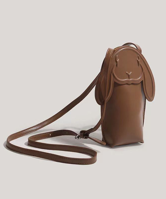 Unisex Trendig Faux Läder Messenger Väska med Tecknat Mönster