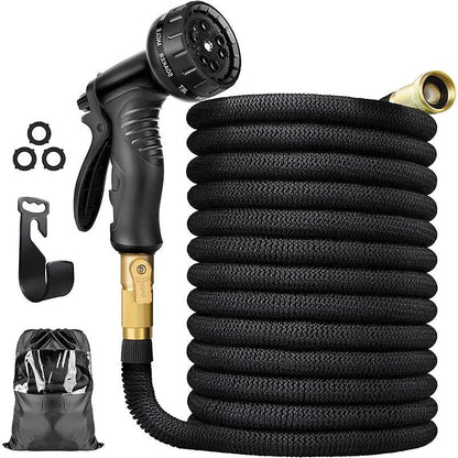 Trädgårdsslang med Expanderande Design och 8 Sprutlägen