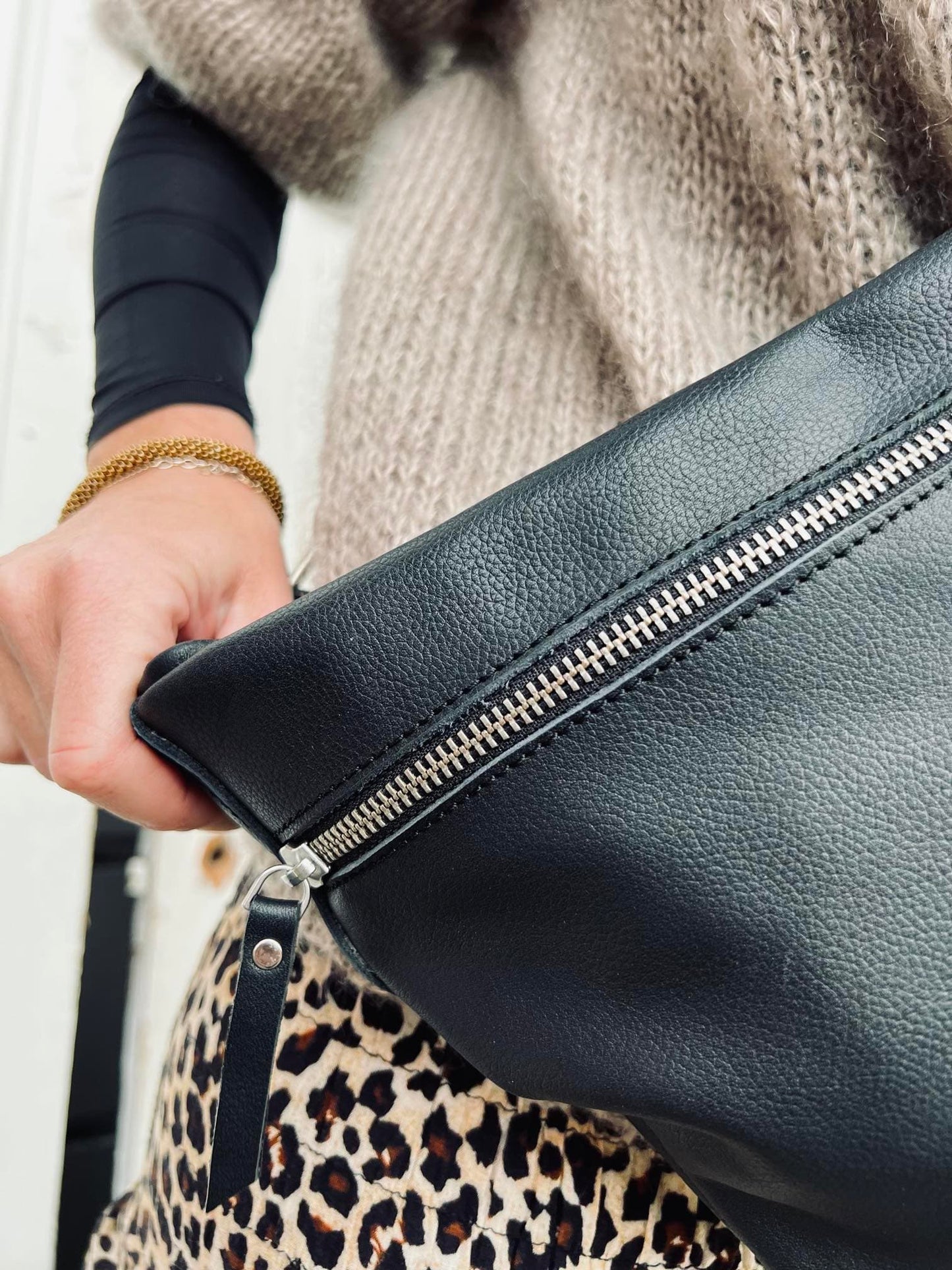 Unisex Bältesväska i Oversized Design för Vardagsbruk 2