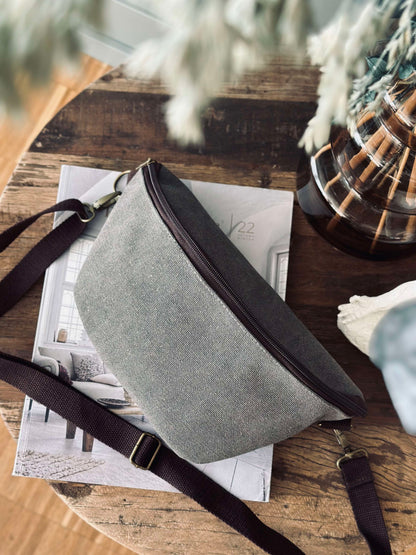 Unisex Bumbag med Justerbar Rem och Rymligt Huvudfack 2