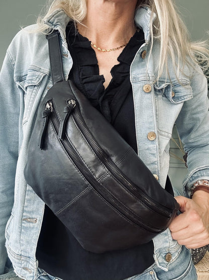 Unisex Bumbag med Justerbart Bälte och Flera Fack 4