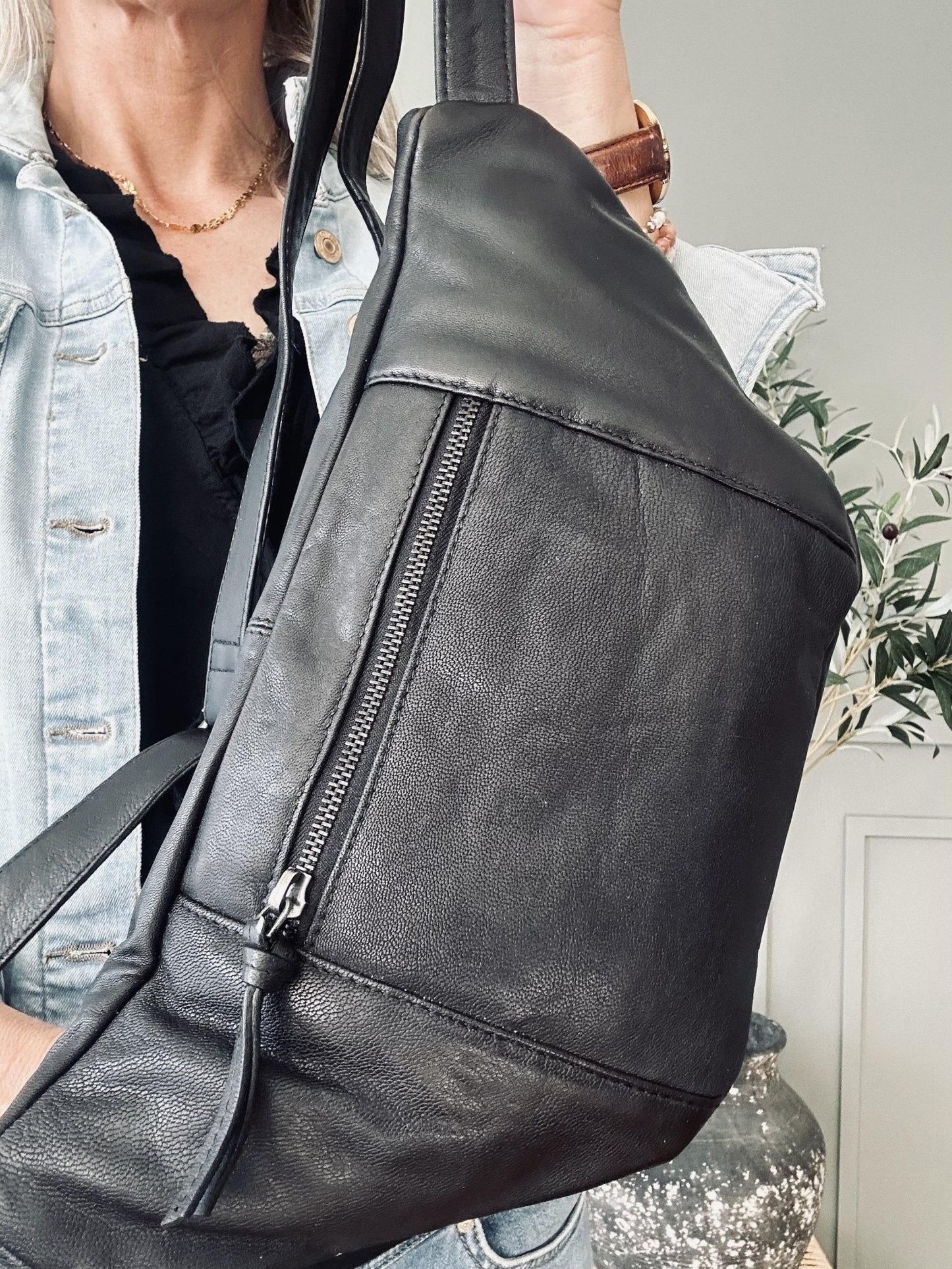 Unisex Bumbag med Justerbart Bälte och Flera Fack 6