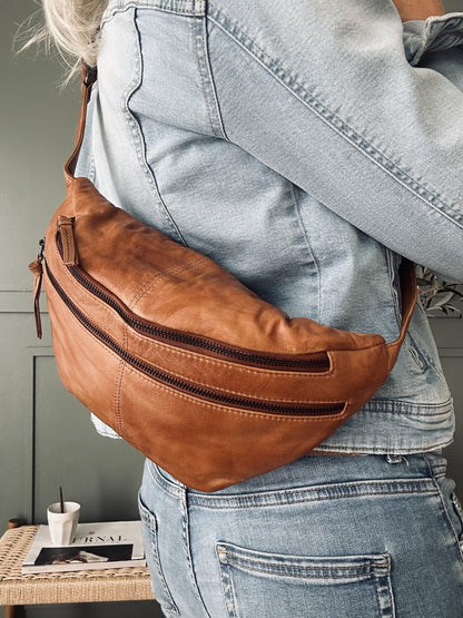 Unisex Bumbag med Justerbart Bälte och Flera Fickor 4