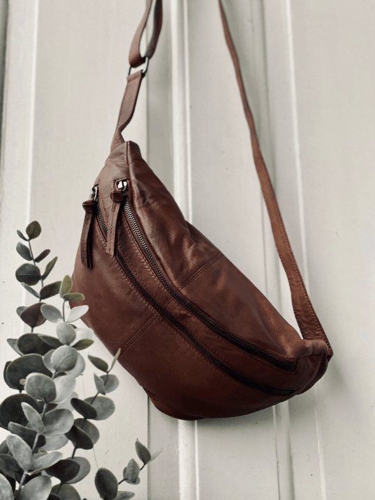 Unisex Bumbag med Justerbart Bälte och Rymliga Fack 1