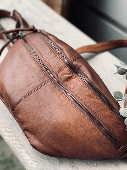 Unisex Bumbag med Justerbart Bälte och Rymliga Fack 6