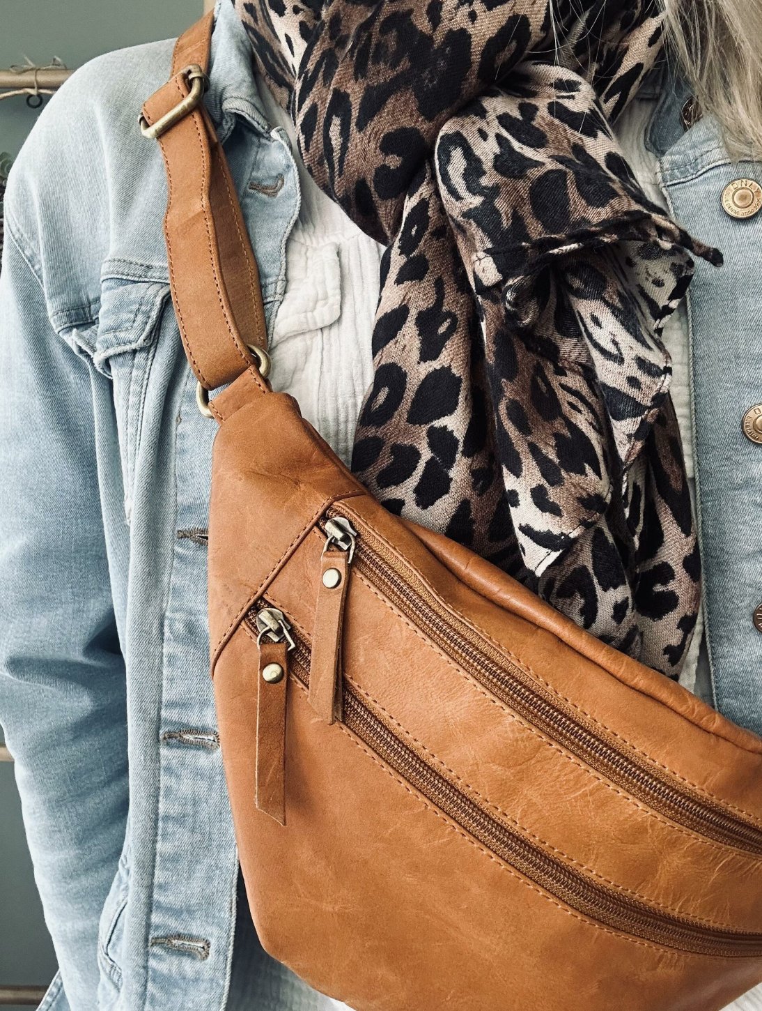 Unisex Justerbar Crossbody Väska för Dagligt Bruk 2