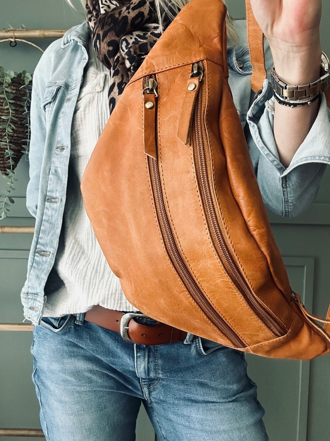 Unisex Justerbar Crossbody Väska för Dagligt Bruk 3