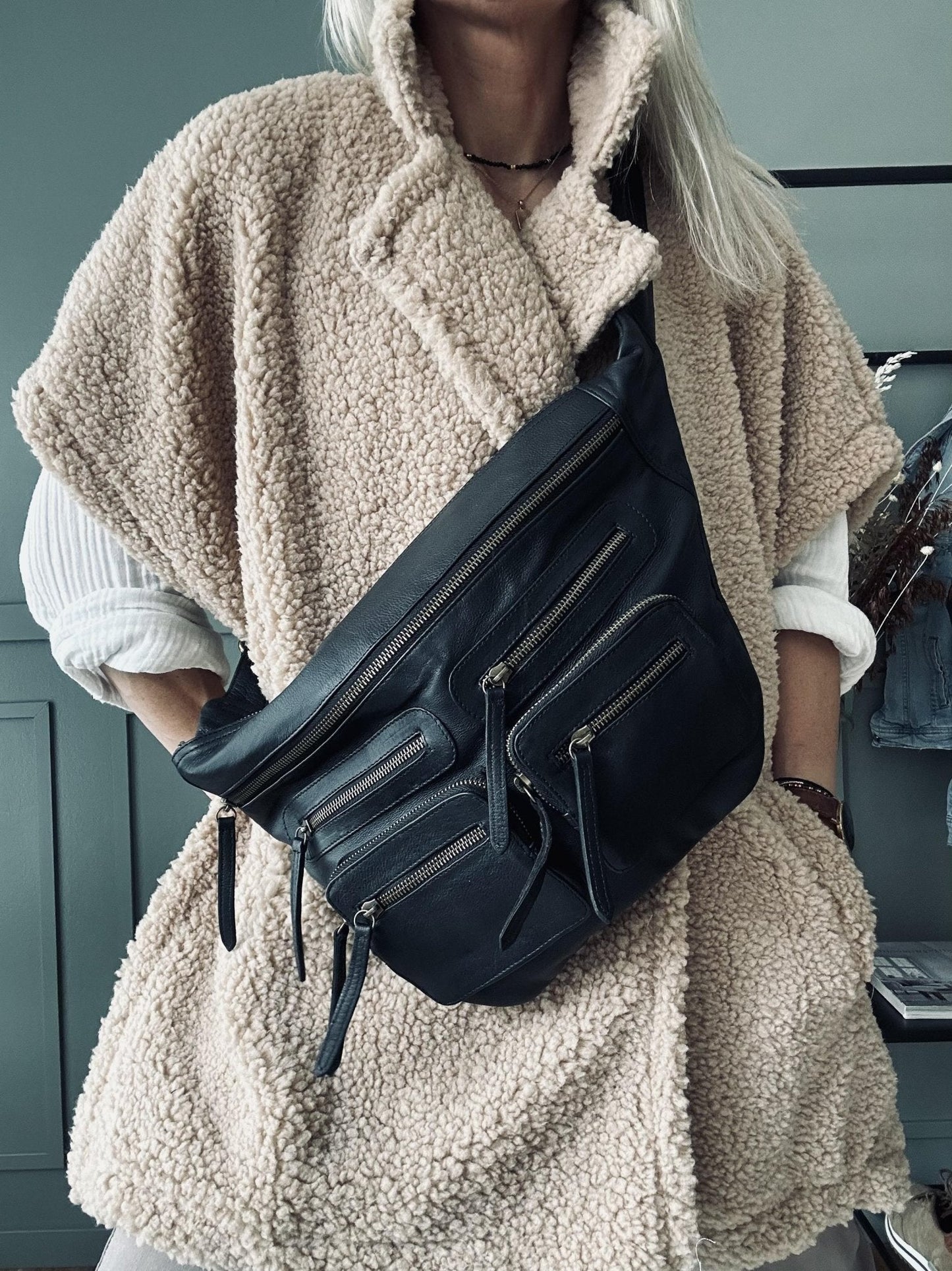 Unisex XL Bumbag Med Justerbar Rem För Vardagsbruk 0