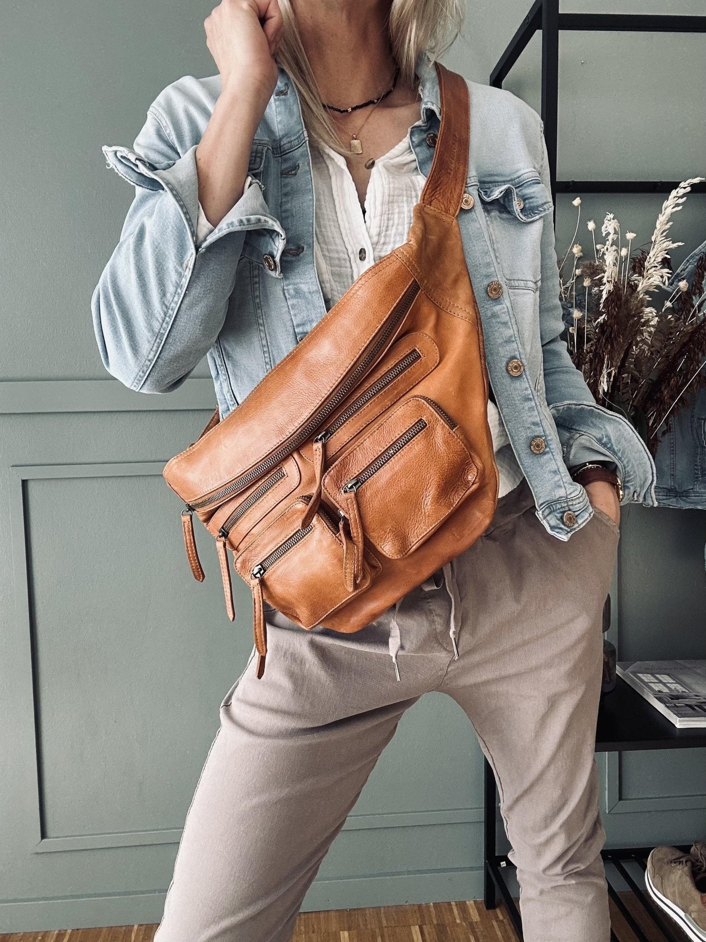 Unisex XL Bumbag med Justerbar Rem för Dagligt Bruk 1