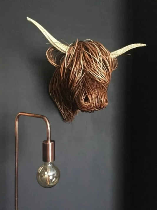 Koskulptur för Vägg