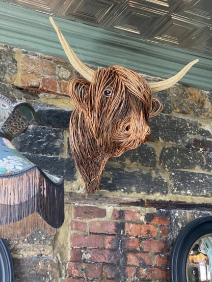 Koskulptur för Vägg