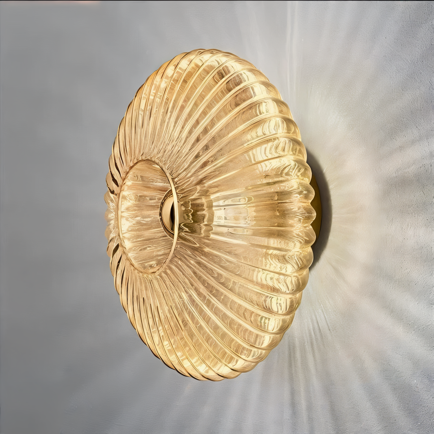 Vägglampa – LED-lampa med Modern Vågmönsterdesign 1