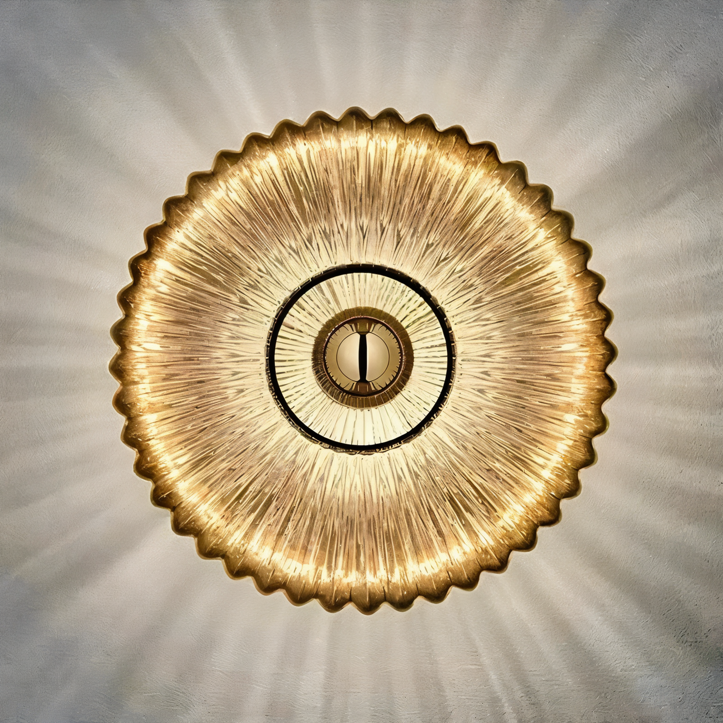 Vägglampa – LED-lampa med Modern Vågmönsterdesign 6