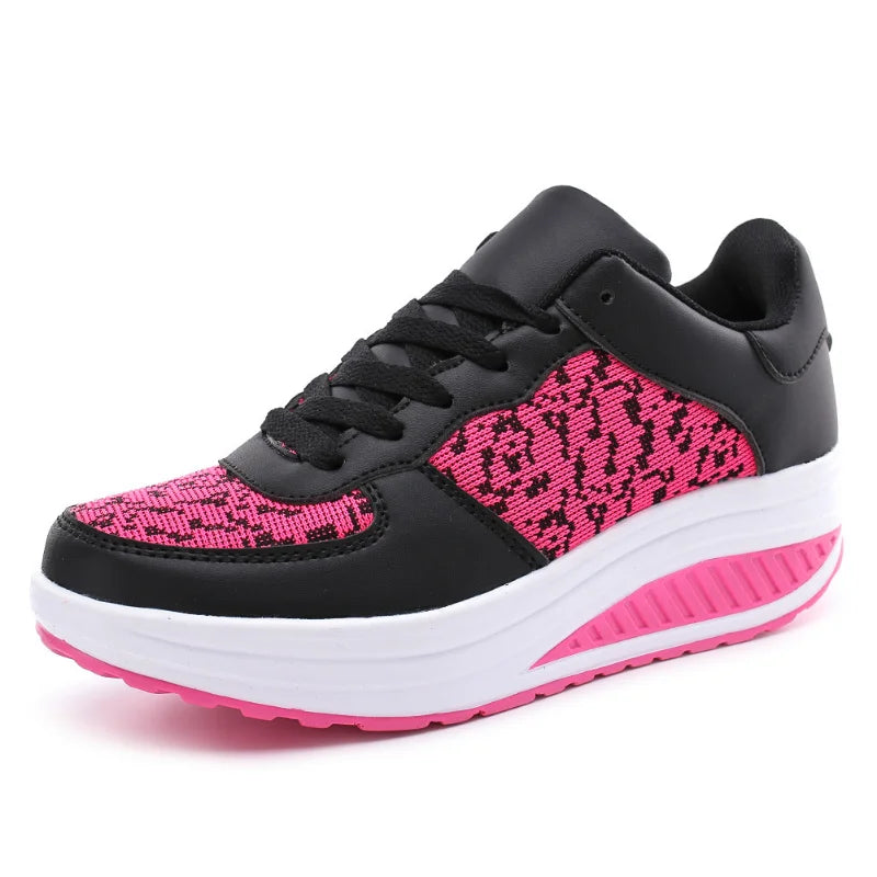 Dam Sneakers med Andningsfunktion
