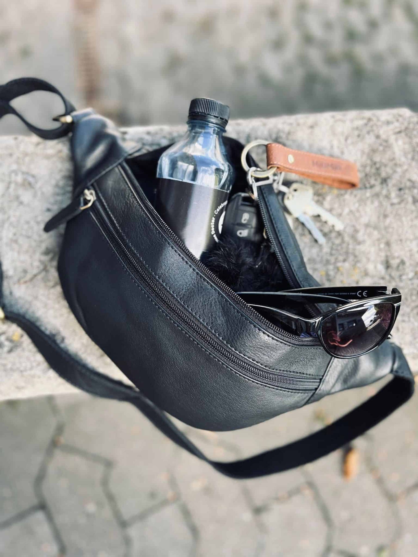 Unisex Praktisk Syntetbumbag med Justerbar Rem
