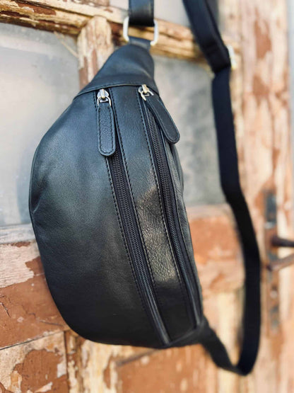 Unisex Praktisk Syntetbumbag med Justerbar Rem