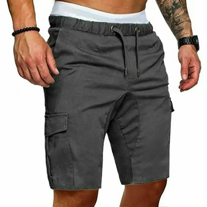 Herr Kort med Elastisk Midja